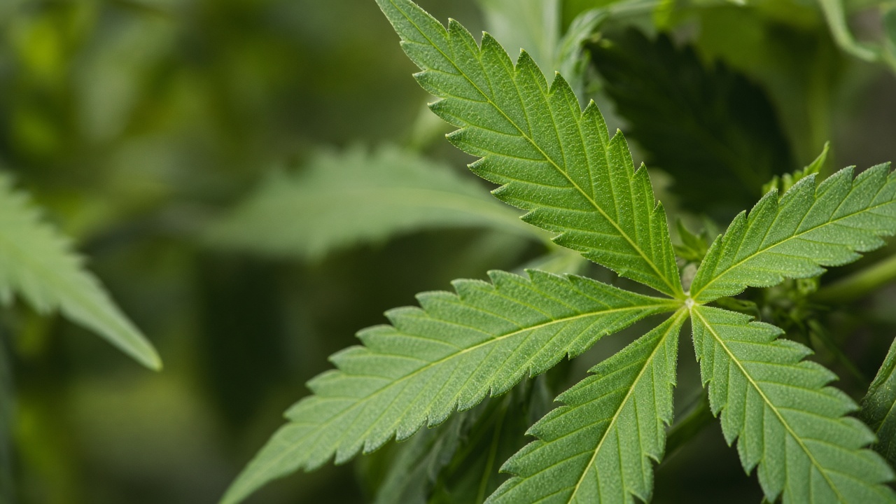 Feuilles de chanvre — CBD, CBG, CBN