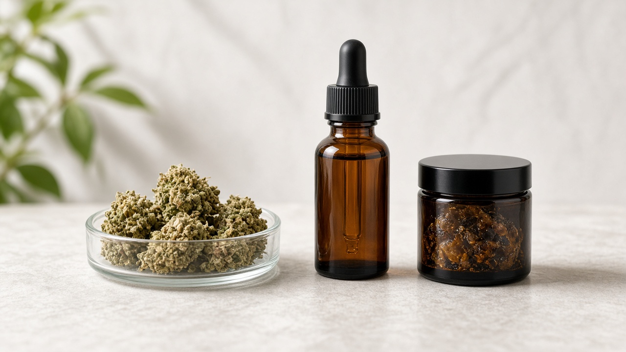 Fleurs, huile et résine — formats CBD
